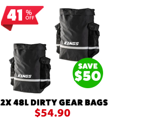 2x 48L Dirty Gear Bag