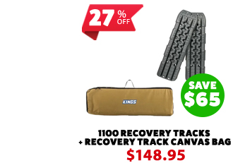 1100 Recovery Tracks + Recovery Track Canvas Bag