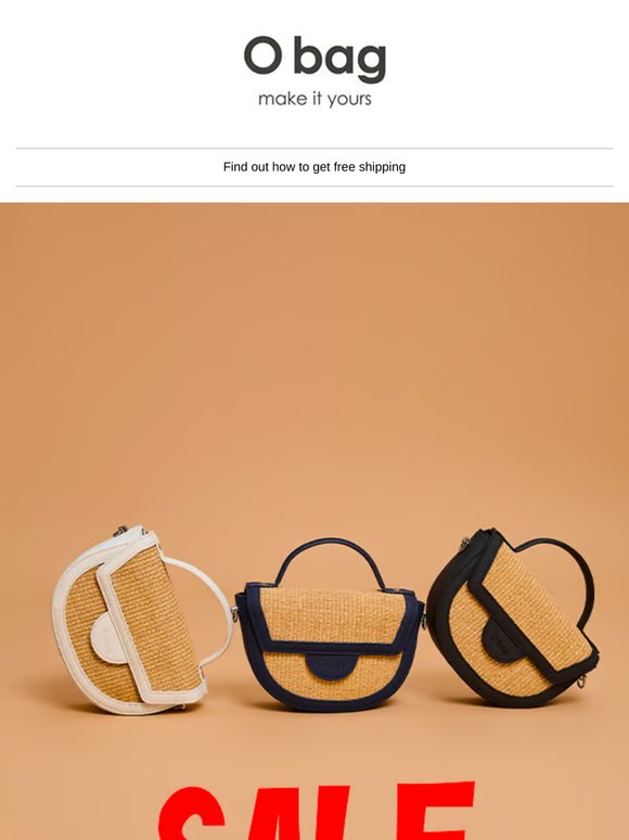 🛍️ THE SALE IS ON! Your favorite bags, now up to 30% off