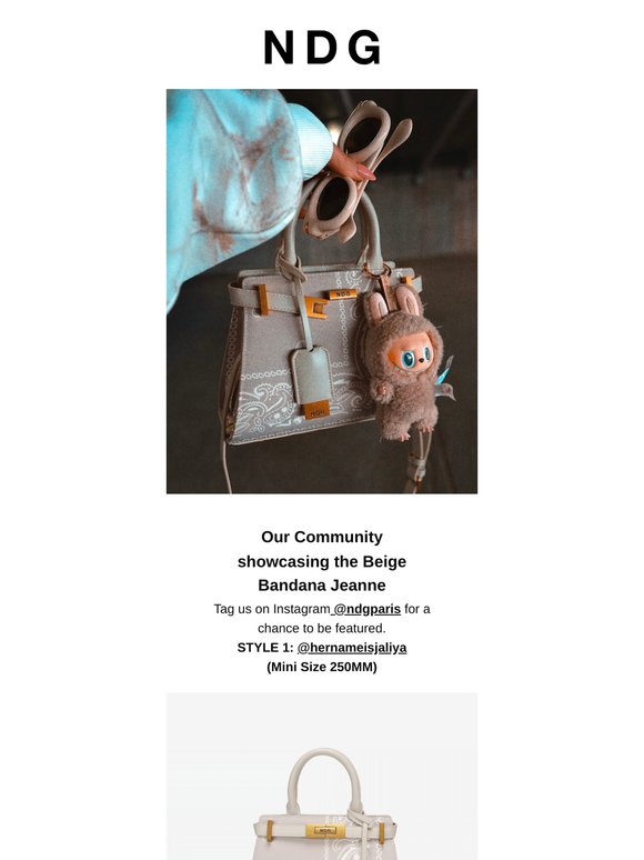 バッグ NDG PARIS Mini Daily Army Daily-Army-Front.jpg?v=1737984185