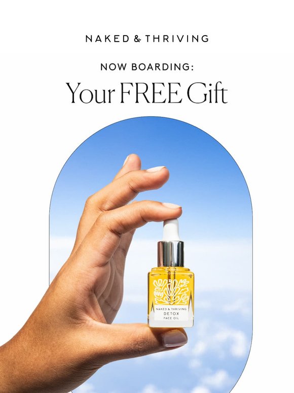 Your FREE Gift Just Landed ✈️
