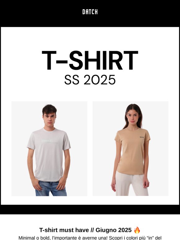 T-shirt must have // Giugno 2025 🔥