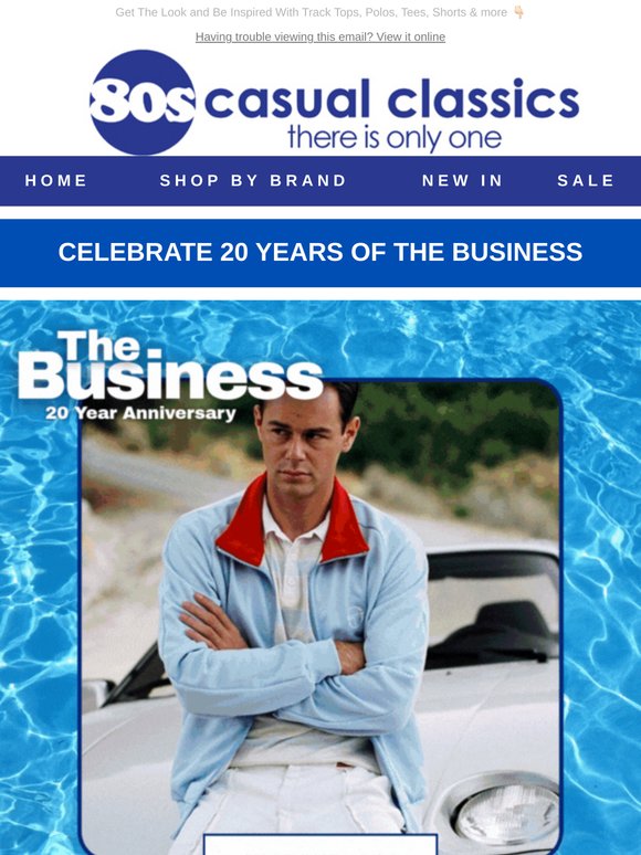 Celebrate 20 Years of The Business 🎬 Exclusively at 80sCC