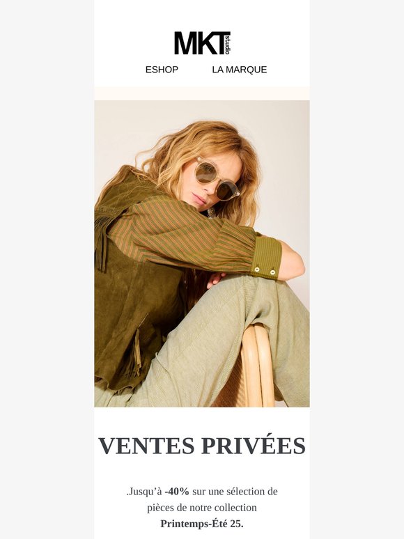 VENTES PRIVÉES