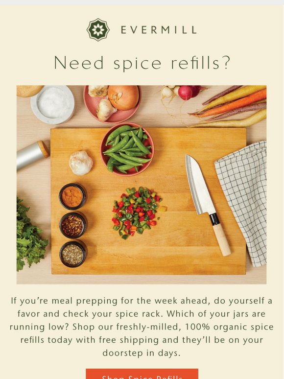 Need spice refills?