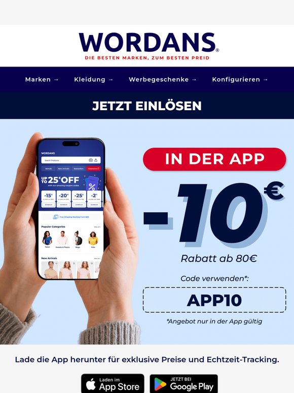 Neuer Wochenend-Plan: Spare 10 € in der App 📲
