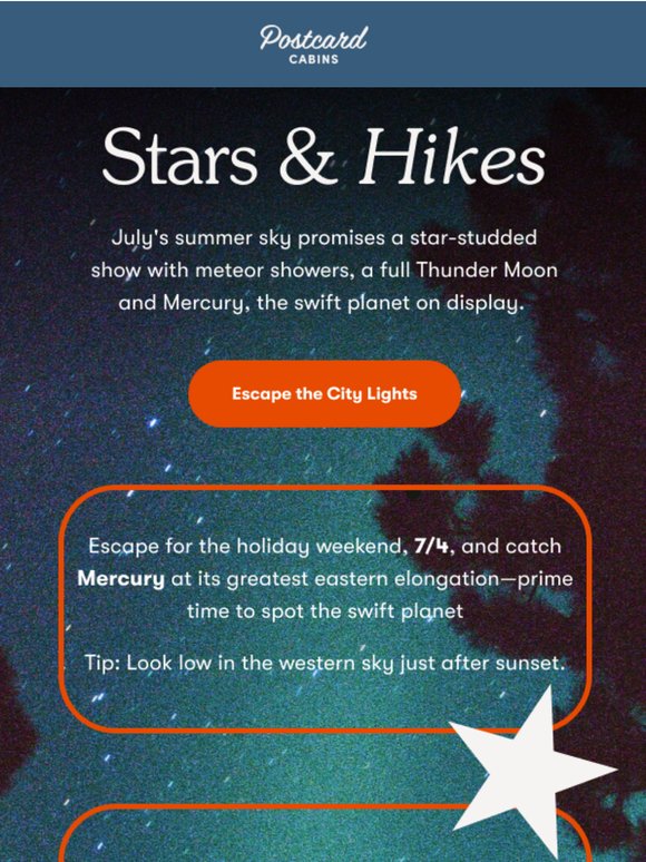 July Sky Show ☄️