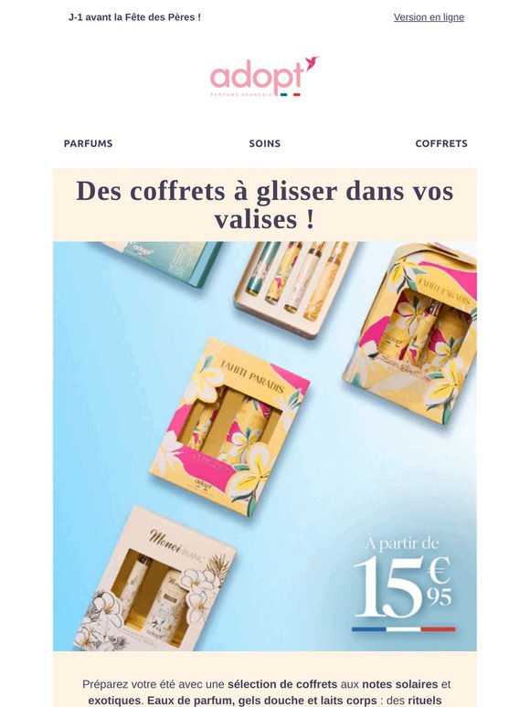 L’été arrive en beauté avec nos coffrets 🌞