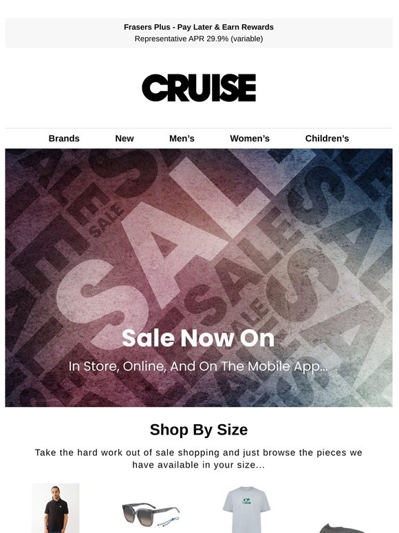 ❤️ We've Got Your Size In The Sale