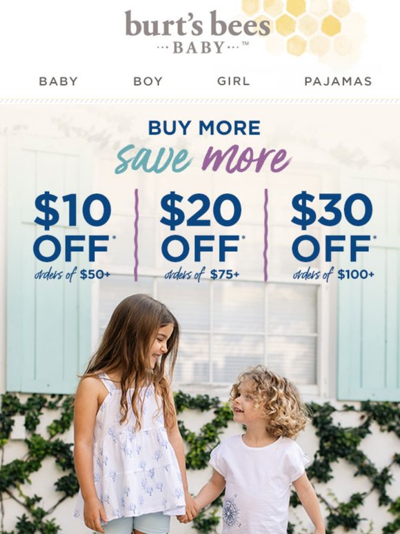 Buy More, Save More Is On!