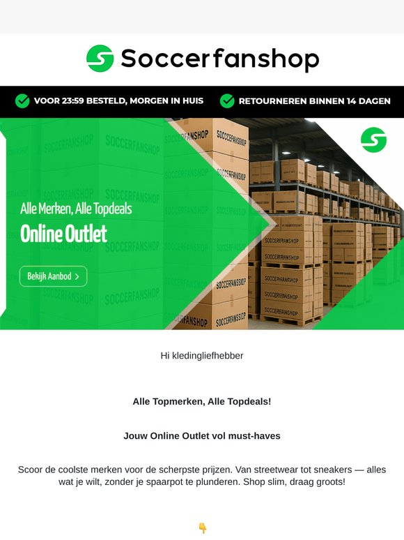 ✨ Jouw Online Outlet vol must-haves
