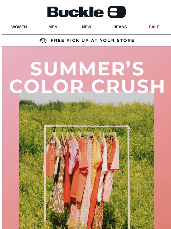 Summer Color Snapshot: Warm Sunset Hues