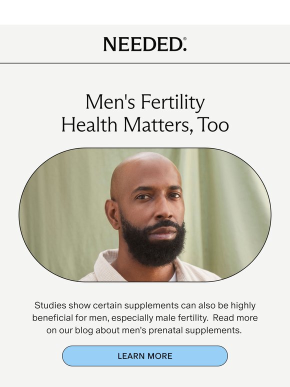 Do Men Need Prenatal Vitamins?