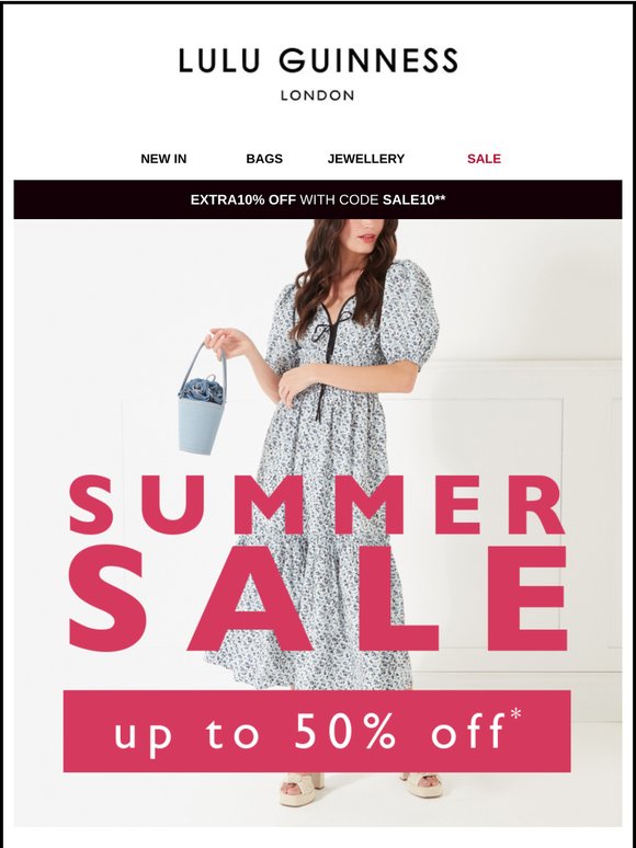 Don't miss out on an extra 10% off sale 💋