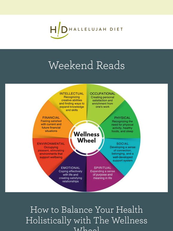 How to Balance Your Health Holistically with The Wellness Wheel