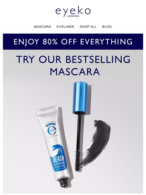 Mascara that stays put through swim, sweat, and shine 🌊
