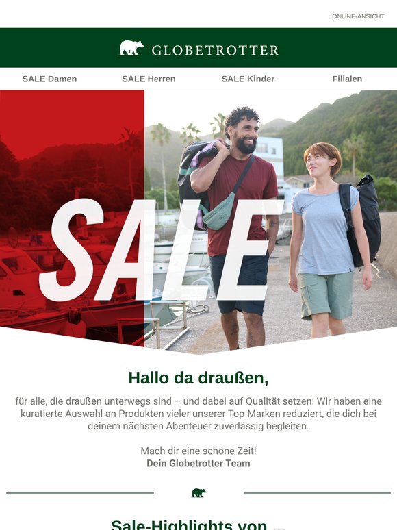 Ausgewählte Top-Marken jetzt im Sale