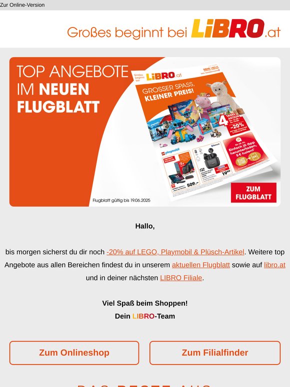 Entdecke die besten Angebote aus unserem digitalen Flugblatt 😎