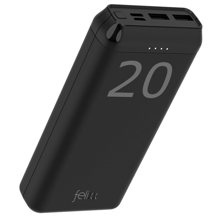 FELIXX Powerbank Pro 20.000 mAh schwarz