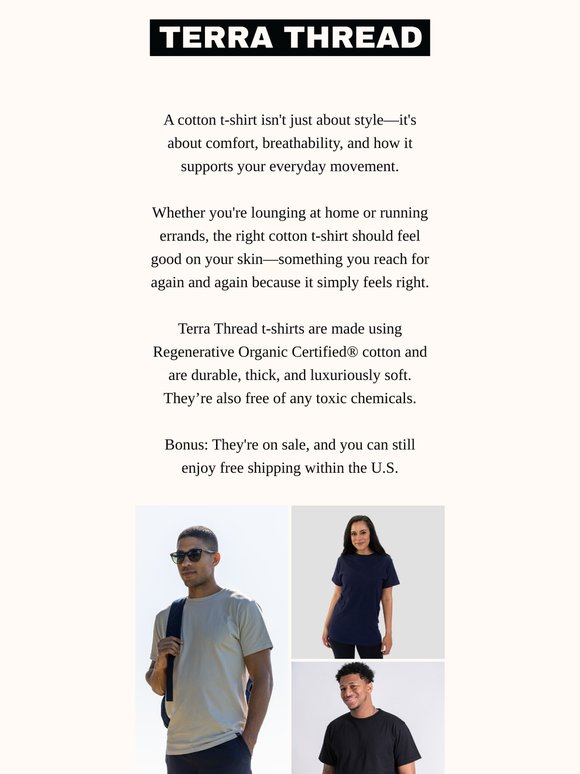 Tees that feel right