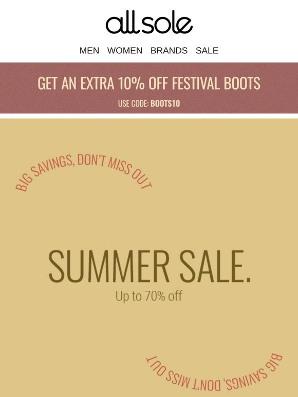 SALE | Up to 70% off