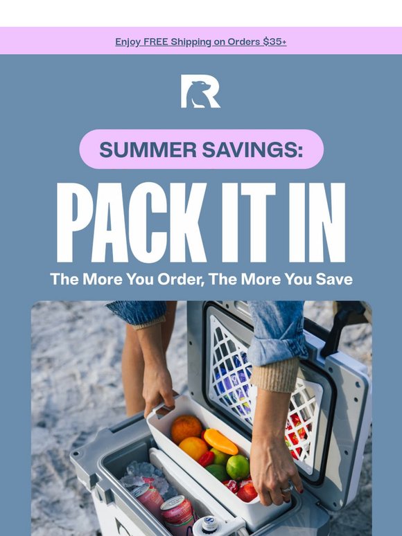 Summer Savings | The Bigger, The Better