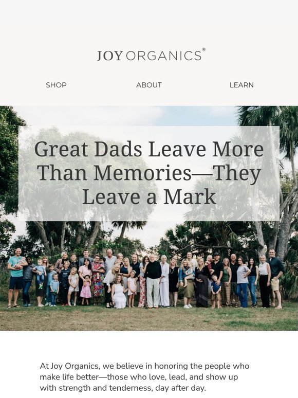 A Father’s Day Message From Our Co-Founder