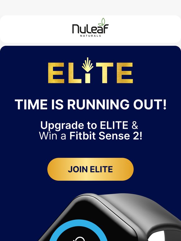 Hurry! Time’s Running Out – Upgrade to ELITE!