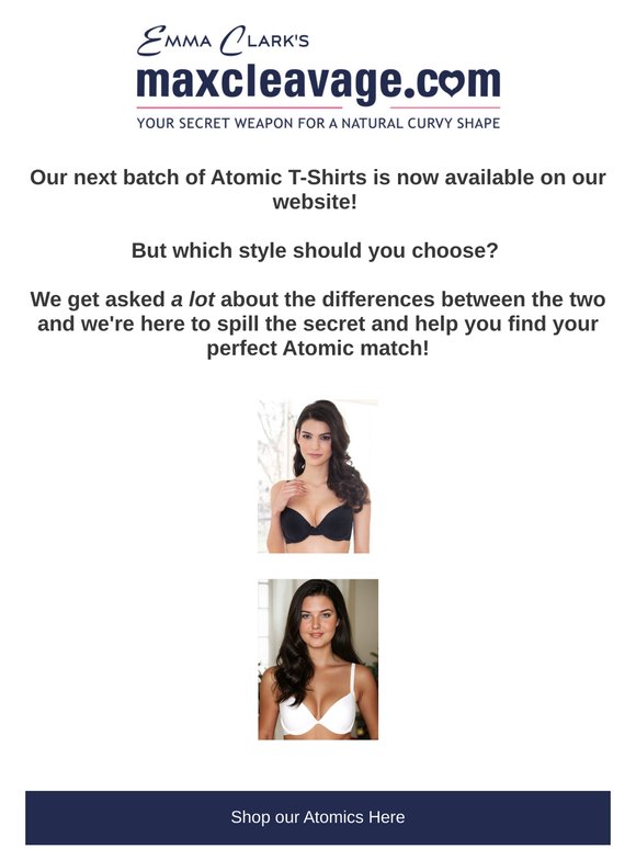 🤷‍♀️Atomic Showdown: T-Shirt vs. Wow Bra – What Sets Them Apart?