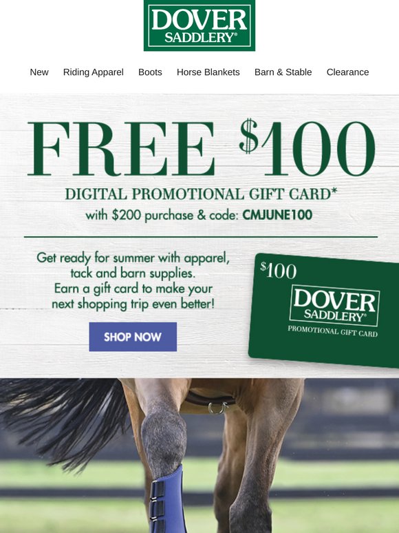 Dover Saddlery Gift Card