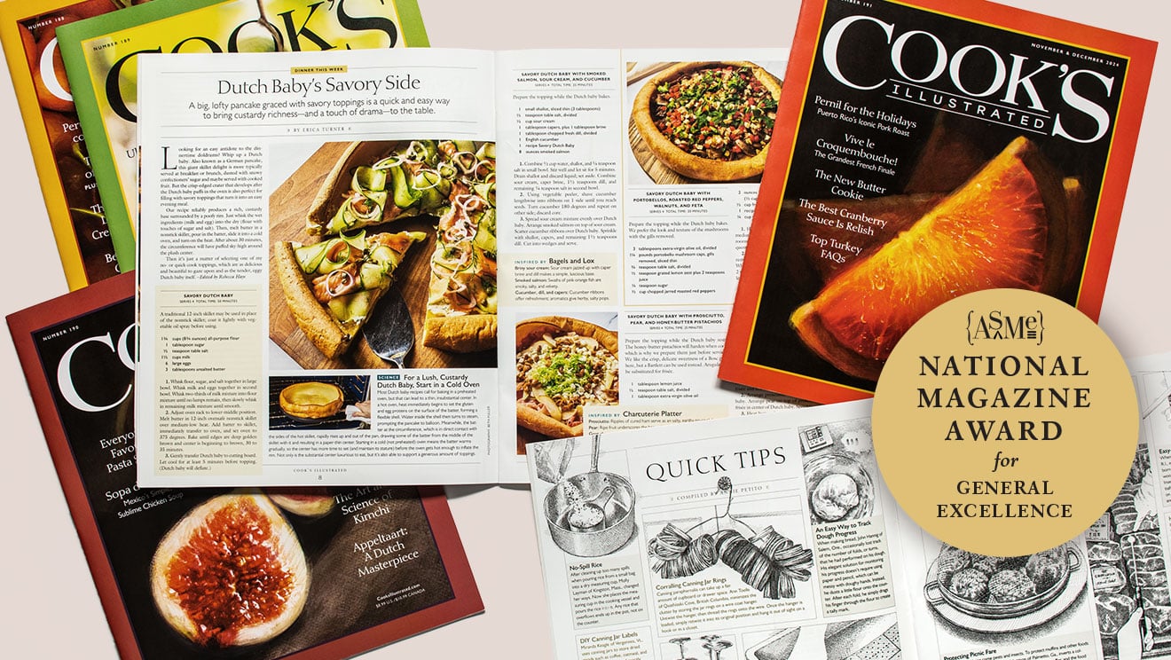 Cook's Illustrated Magazine