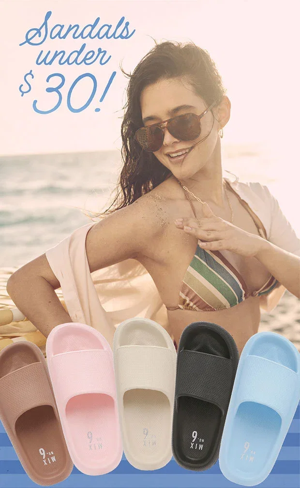 Sandals under $30