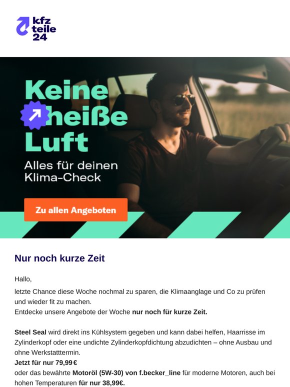 Letzte Chance für unsere Angebote der Woche