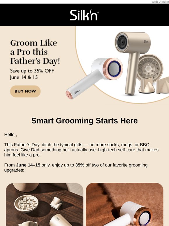 Upgrade Dad’s Routine – Save Up to 35% This Father’s Day!