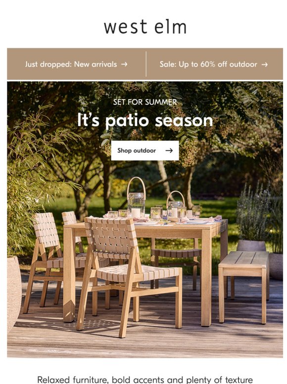 Your dream patio awaits