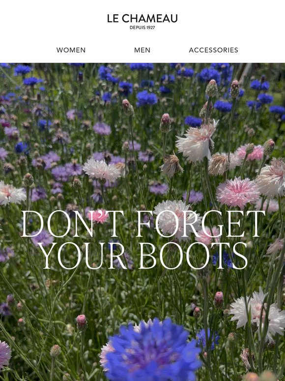 Festivals, fields, flash floods. Pack well.