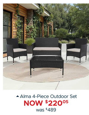 Alma 4-Piece Outdoor Set
