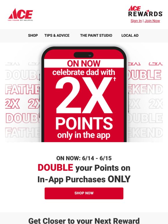 ❗🎁ON NOW: Get Double as you Give to Dad