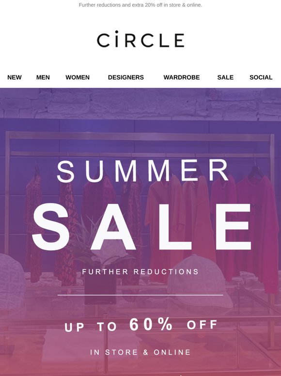 Our summer sale is now in full swing