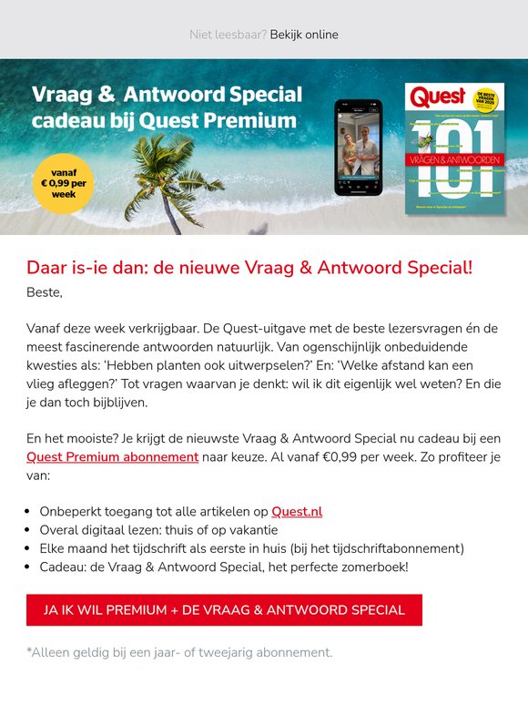 Jouw perfecte zomerboek? Cadeau van Quest!