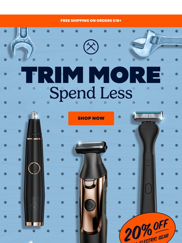 20% Off Electric Grooming!