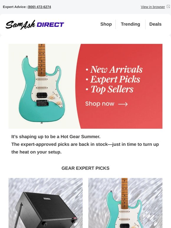 Back in Stock - Ready to Rock: Expert Picks