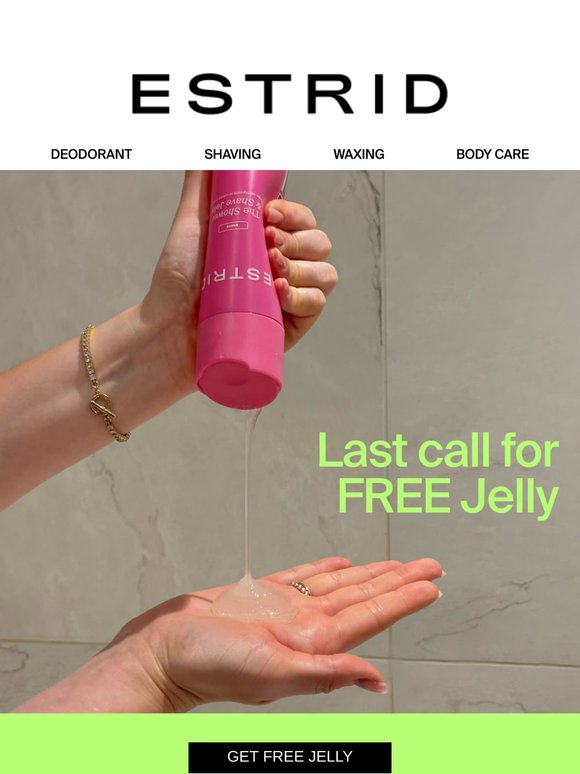 Last call for free full-sized Jelly