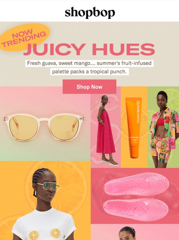 Now serving: juicy hues 🥭