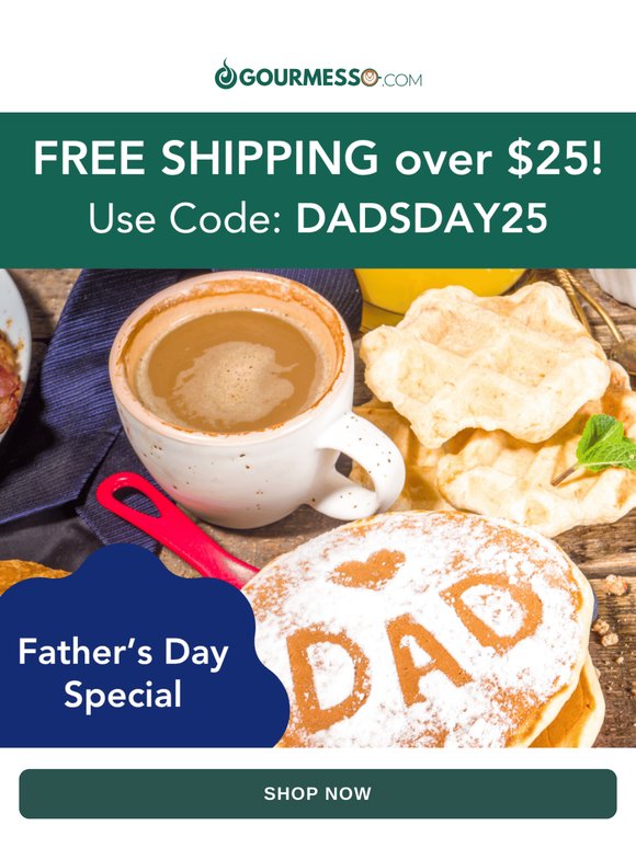 FREE Shipping ☕ Father's Day Special!