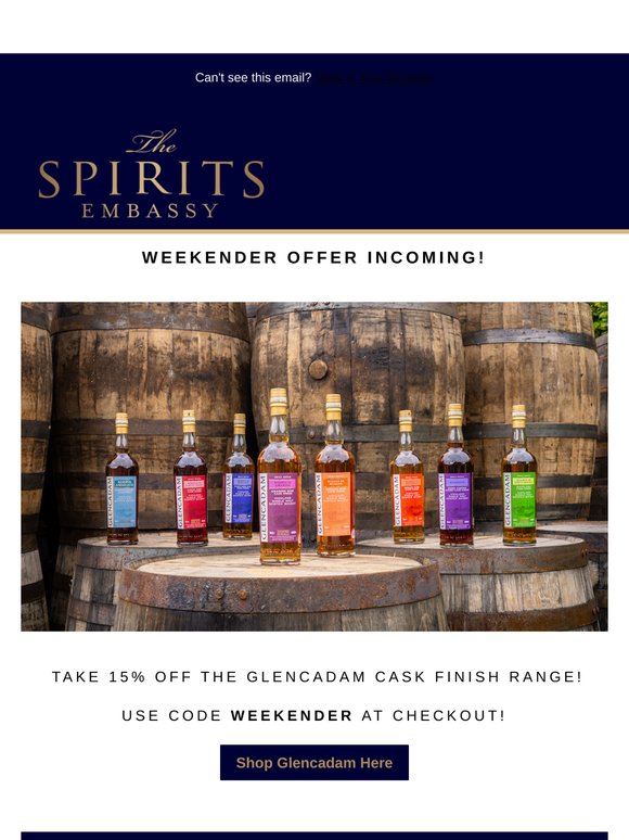Sip into the Weekend with Glencadam