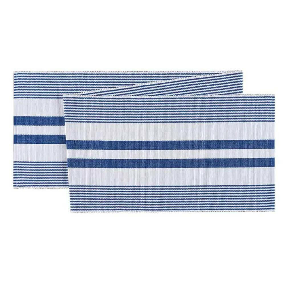 Image of Blue & White Table Runner