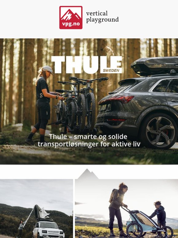 Thule – smarte og robuste produkter for folk i farta 🏔️ 🚲