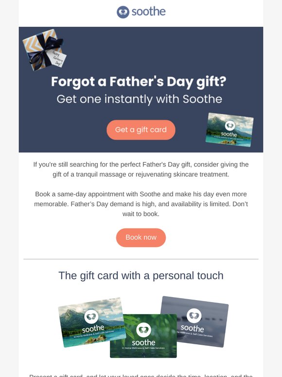 It's not too late for a Father's Day surprise