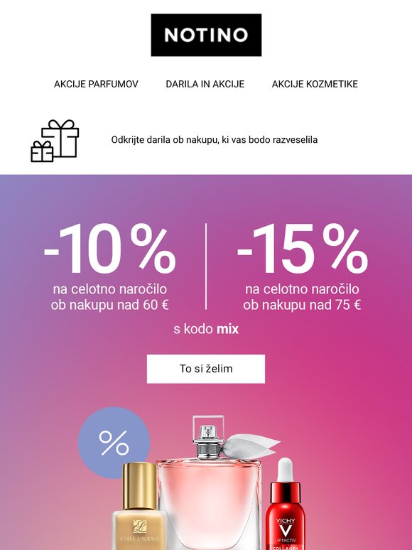 TEČEJO ZADNJE URE: Do 15 % popusta ob nakupu!